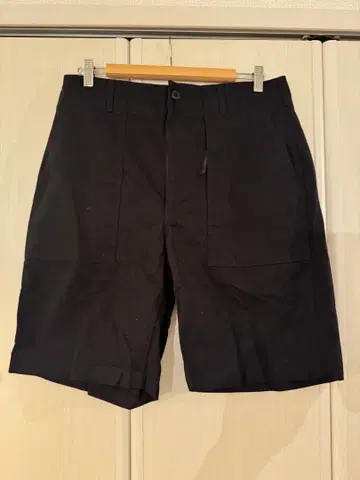 ENGINEERED GARMENTS 퍼티그 쇼츠 블랙