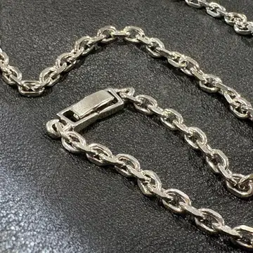 실버925 심플 체인 목걸이 빈티지 s925