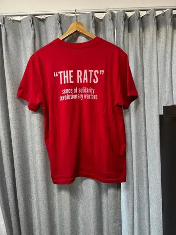 RATS 티셔츠 레드 M