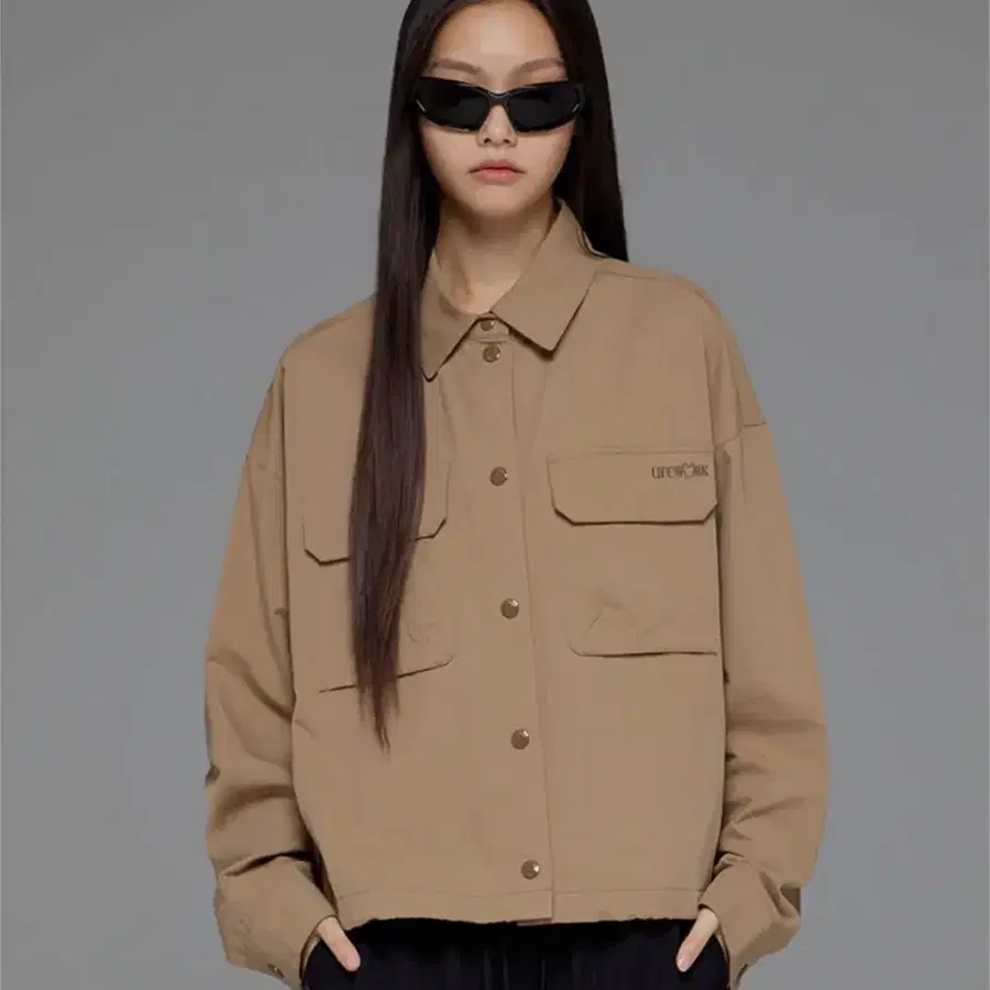 새상품 여성 라이프워크 크롭 자켓