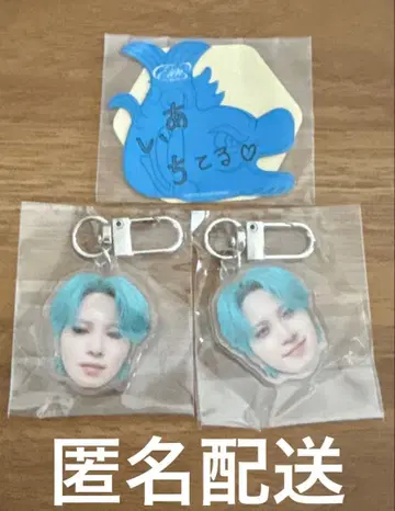 JO1 카와시리 렌 아크릴 키링 스티커 세트