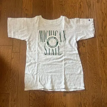 80's 트리코 태그 Champion Michigan State T셔츠