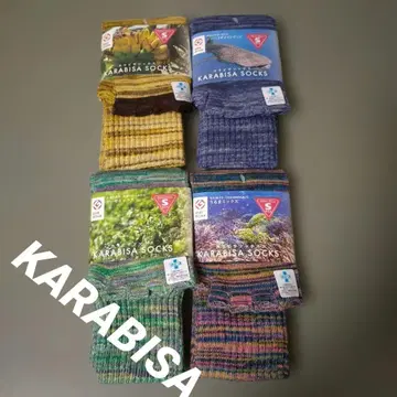 미개봉 새상품 KARABISA SOCKS 발가락 양말 S 사이즈 4족 세트