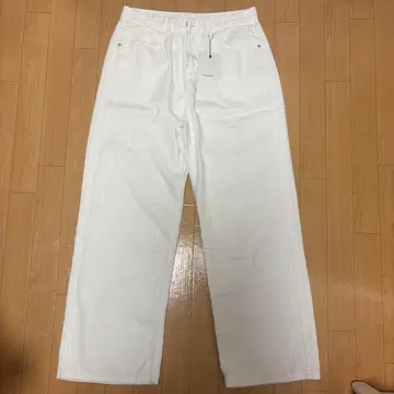 WEST BOY 화이트 데님 팬츠