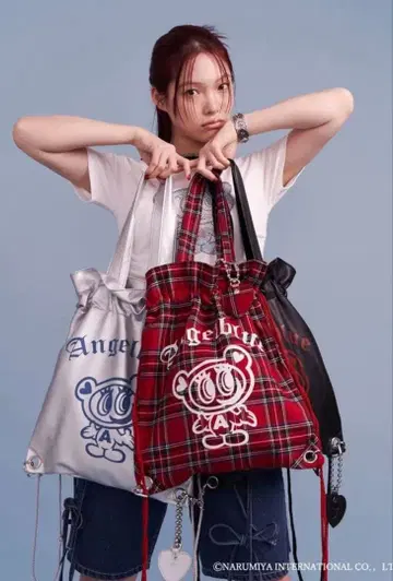 [ ANGELBLUE 엔젤블루 x jouetie ] 2WAY 냅색 BAG