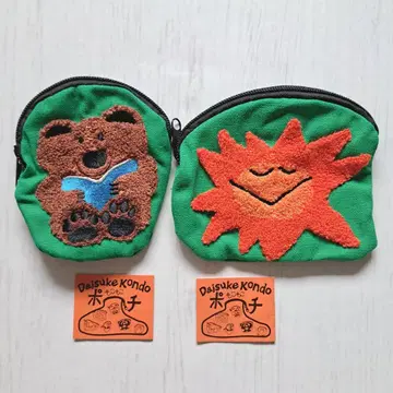 Daisuke Kondo 복슬복슬 파우치 kuma taiyo