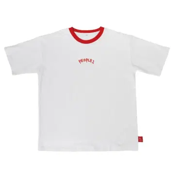PEOPLE 1 로고 자수 화이트 XL