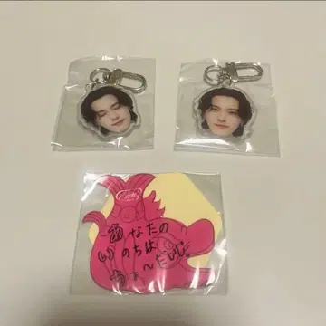 JO1 Eien FINAL 카와니시 타쿠미 얼굴 아크릴 키링 스티커