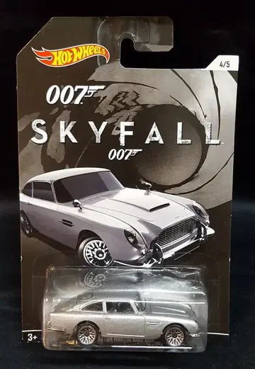 MATTEL HOTWHEELS 007 SKYFALL ASTON MARTIN 1963 DB5 CGB79