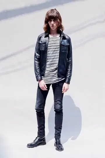 15AW Rags McGREGOR 블랙 데님 팬츠 32 노구치 츠요시