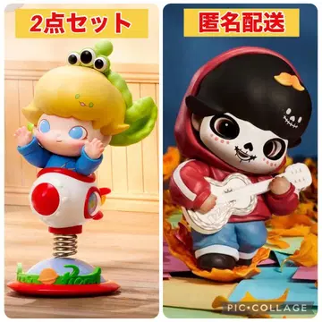 DIMOO WORLD x PIXAR 피규어 에이리언 & 미겔 세트