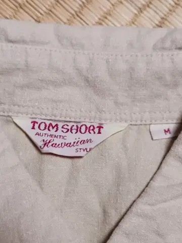 Ton short 오버 셔츠