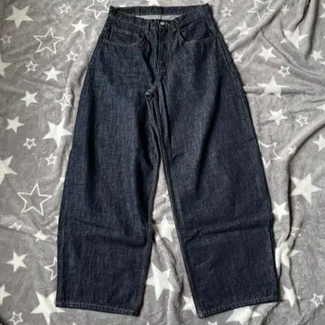 ZARA 벌룬 핏 데님 팬츠 인디고 블루 JP31 자라