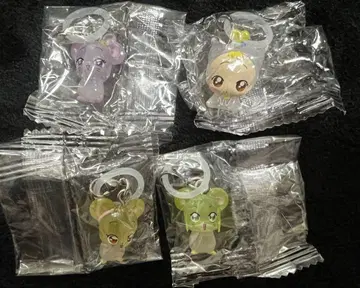 오쟈마녀 도레미 메지루시 액세서리 4 하나 온푸 모모코 4종 세트