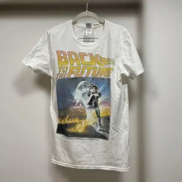 레어 GILDAN Back to the Future 티셔츠 화이트 S