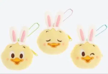 미사용 새상품 우사피요 코인 케이스 3개 세트 디즈니 키링