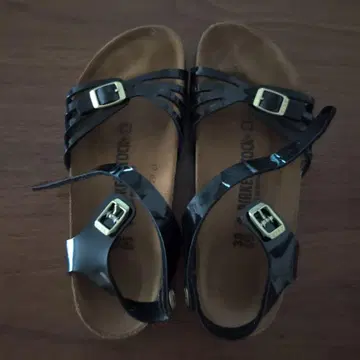BIRKENSTOCK 버켄스탁 샌들 38 블랙
