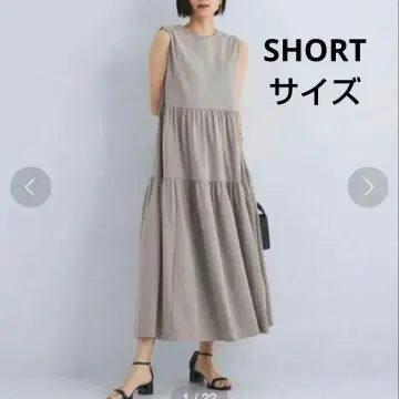 그린 라벨 릴랙싱 컷 티어드 원피스