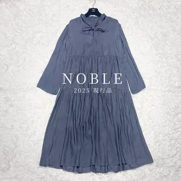 새상품급 노블 NOBLE 티어드 보타이 원피스 정가 3만