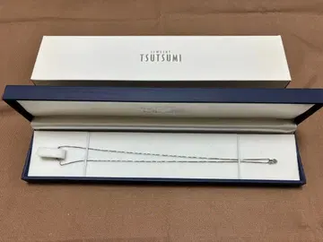 TSUTSUMI 다이아몬드 목걸이 엑설런트 0.197ct 감정서 포함