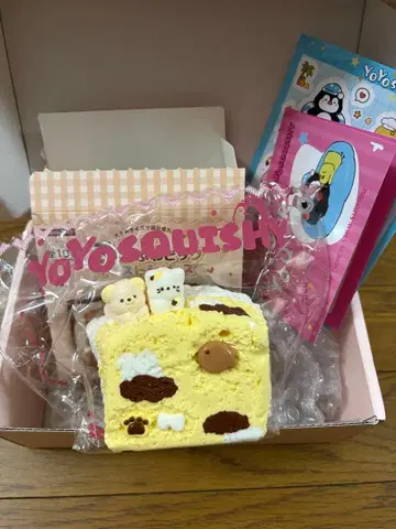 yoyosquishy 복슬복슬 빅 토스트 삼색 고양이