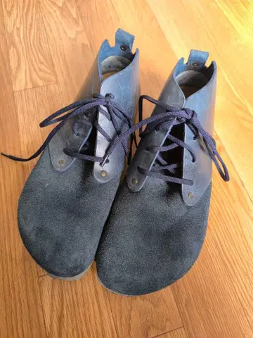 BIRKENSTOCK Dundee 스웨이드 부츠 네이비 44