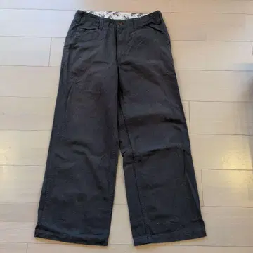 BEN DAVIS Extra Wide 워크 팬츠 차콜 고릴라컷