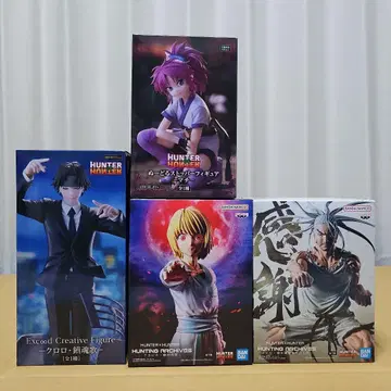 HUNTER x HUNTER 피규어 4종 세트
