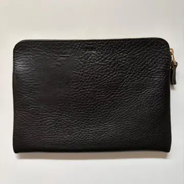 PLANT (플랜트) Flat zip pouch M 블랙