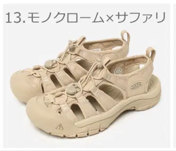 KEEN 뉴포트 H2 샌들 베이지 24.5cm