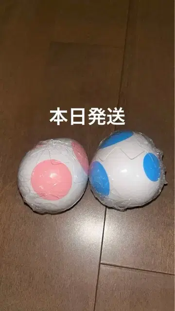요시 메지루시 액세서리 핑크 스카이블루