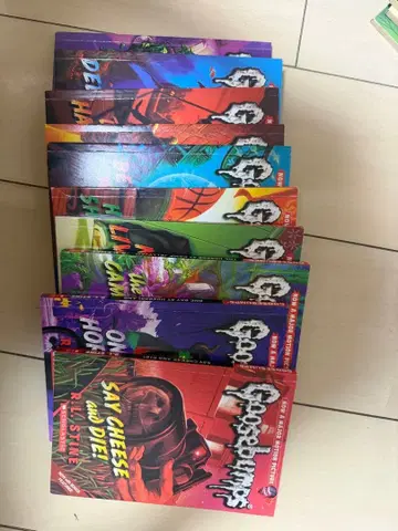 Goosebumps 외국도서 9권 세트 R.L. Stine