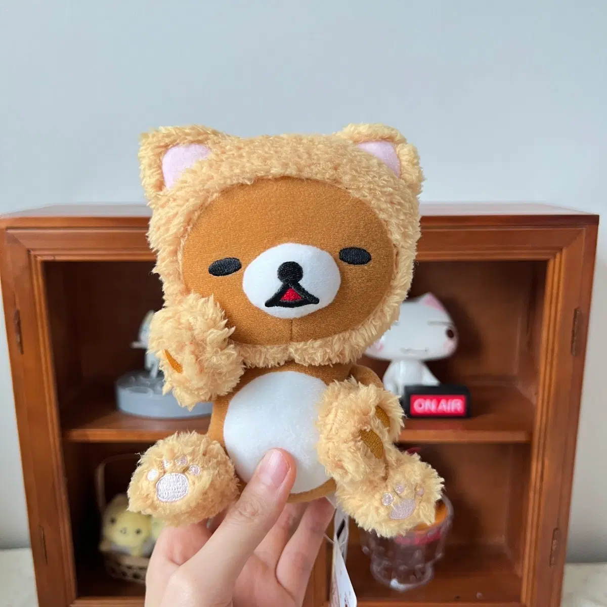리락쿠마 네코 고양이 인형