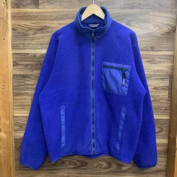 중고 80s patagonia 플리스 자켓 삼각형 택