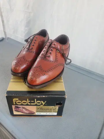 FootJoy Classics USA제 골프화 브라운