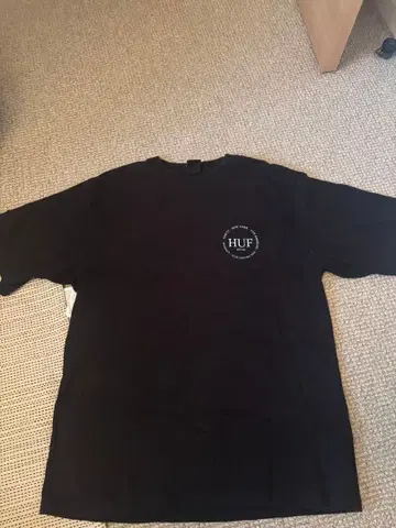 HUF T셔츠 블랙