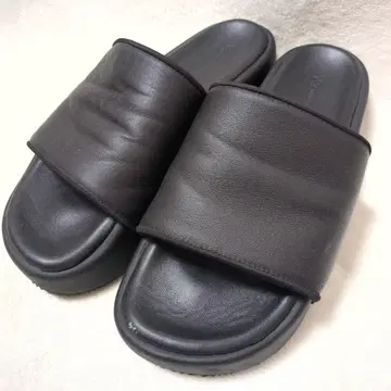 고품질 Y-3 SLIDE 슬라이드 가죽 샌들 FZ6403 27.5cm