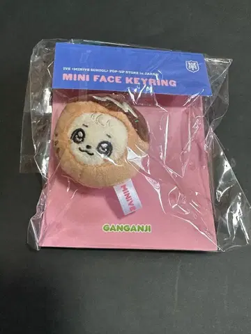 IVE minive 유진 강안지 미니 페이스 키링 일본