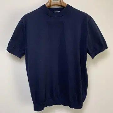GARAGE ORIHICA 반팔 니트 네이비 남성용 L 사이즈
