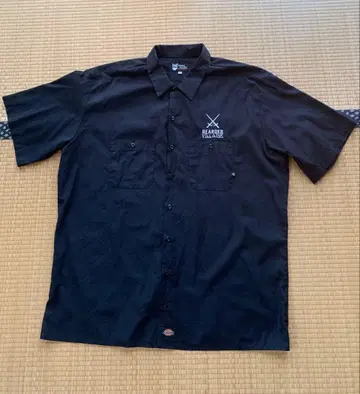 Dickies 디키즈 반팔 셔츠 블랙 XXL