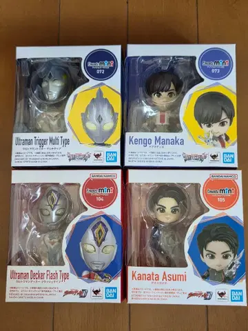 Figuarts mini 울트라맨 트리거 데커 4종 세트