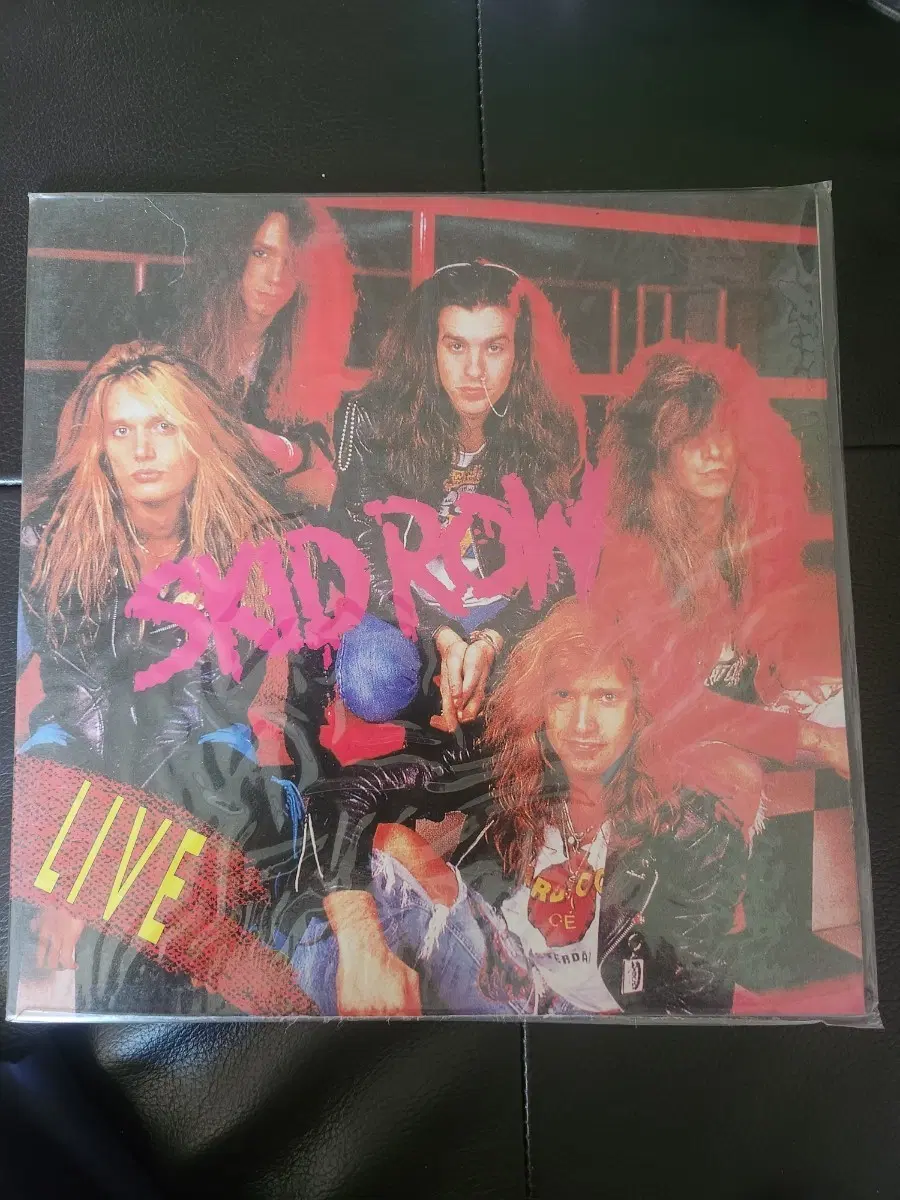 [희귀/미개봉 LP] 스키드 로우 (Skid Row) - LIVE (18세 그리고 인생) 1991 희지레코드