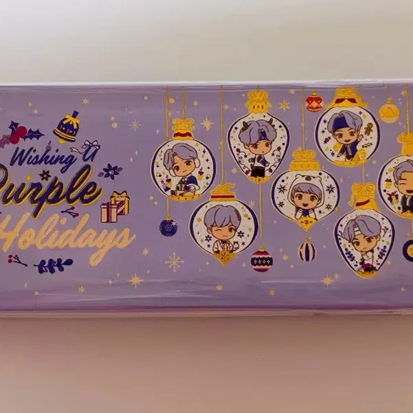 방탄소년단 타이니탄 Purple Holiday 스탬프 세트 미개봉