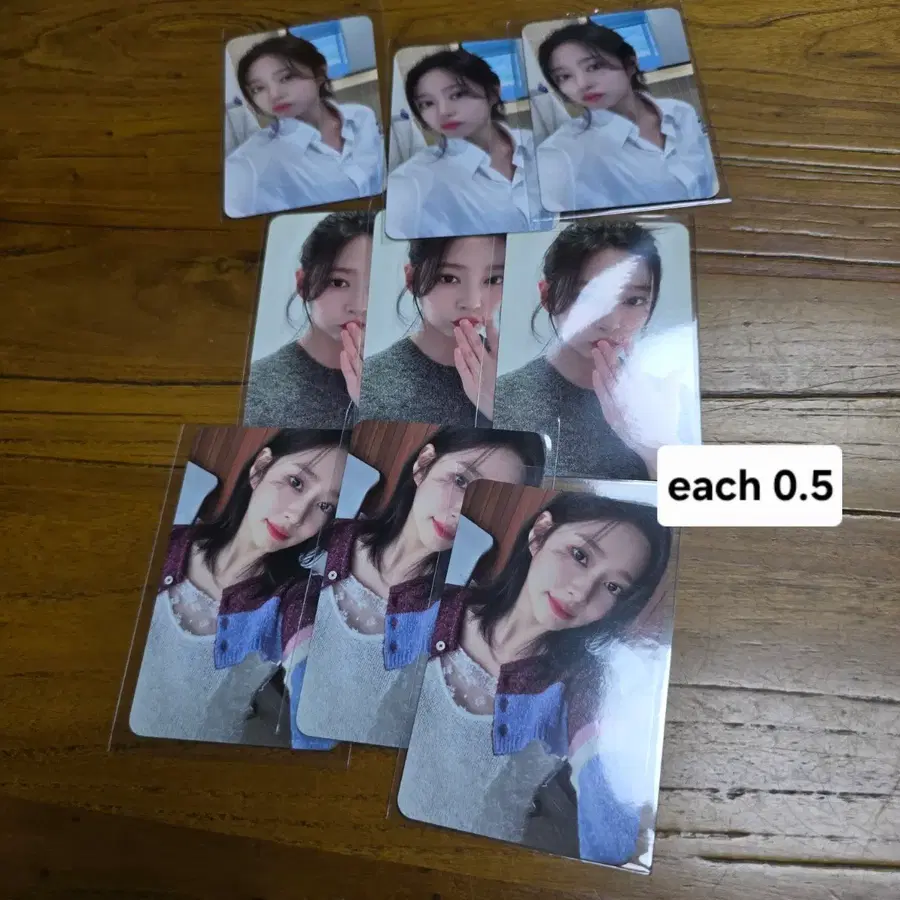 아이즈원 김민주 2024 시그 시즌그리팅 포토북 미공포 포카 양도