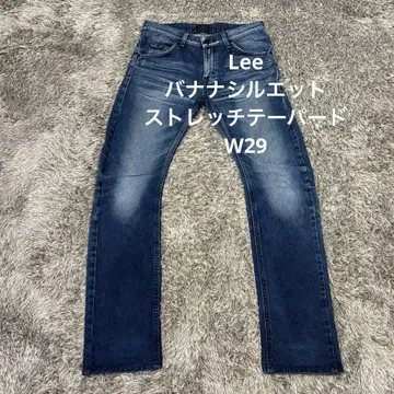 [ S82 ] Lee 바나나 실루엣 스트레치 테이퍼드 W29 리 진