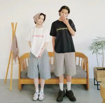 common gull products 체크 무늬 숏팬츠 M 사이즈