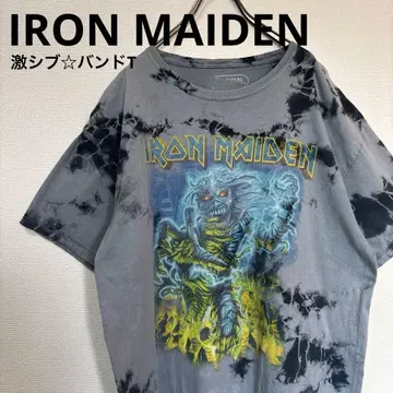 IRON MAIDEN 타이 다이 T셔츠 밴드T