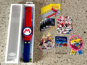 SUPER NINTENDO WORLD 파워업 밴드 마리오 USJ 새상품급