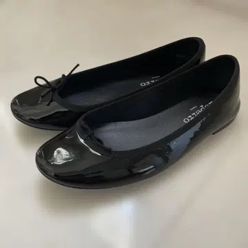 레페토 발레 슈즈 [에나멜] 38cm 블랙
