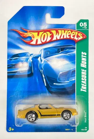 MATTEL 2008 T Hunt 05/12 HOTWHEELS HOT BIRD 보물찾기 165/172